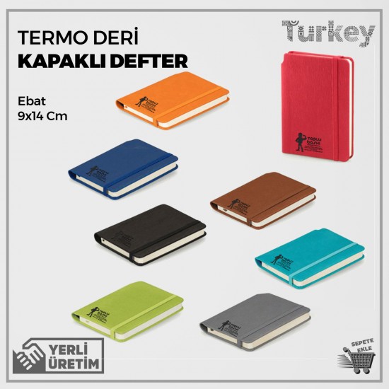 Termo Deri Kapaklı Defter